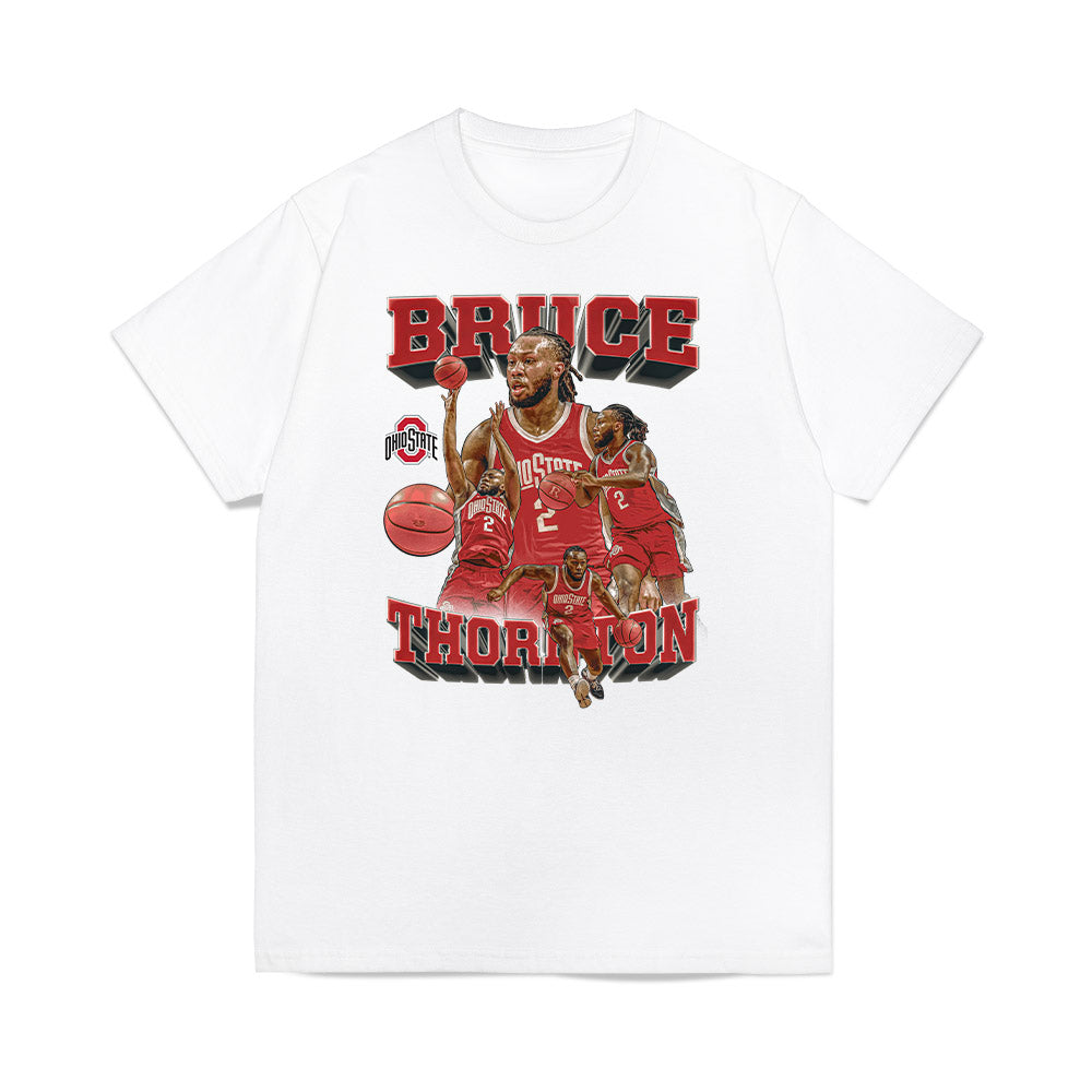 Ohio State - NCAA Men's Basketball : Bruce Thornton - Premium T-Shirt-0