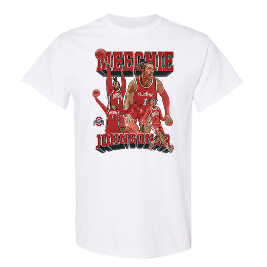 Ohio State - NCAA Men's Basketball : Meechie Johnson - T-Shirt-0