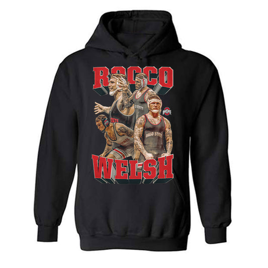 Ohio State - NCAA Wrestling : Rocco Welsh - Hooded Sweatshirt-0