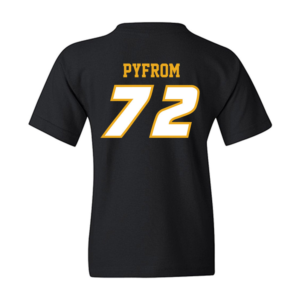 Missouri - NCAA Football : Caleb Pyfrom - Youth T-Shirt-1