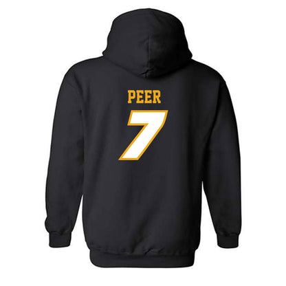 Missouri - NCAA Baseball : Kaden Peer - Hooded Sweatshirt-1