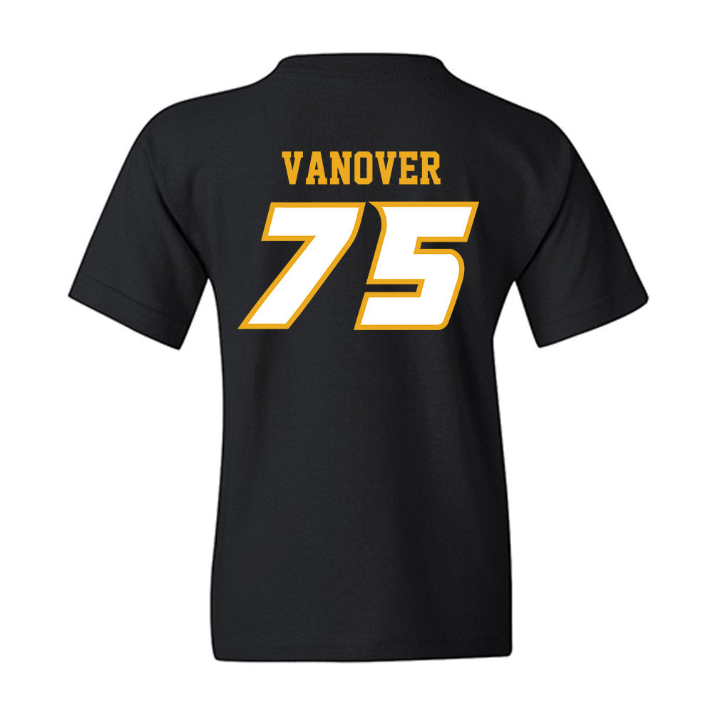 Missouri - NCAA Men's Basketball : Connor Vanover - Youth T-Shirt-1