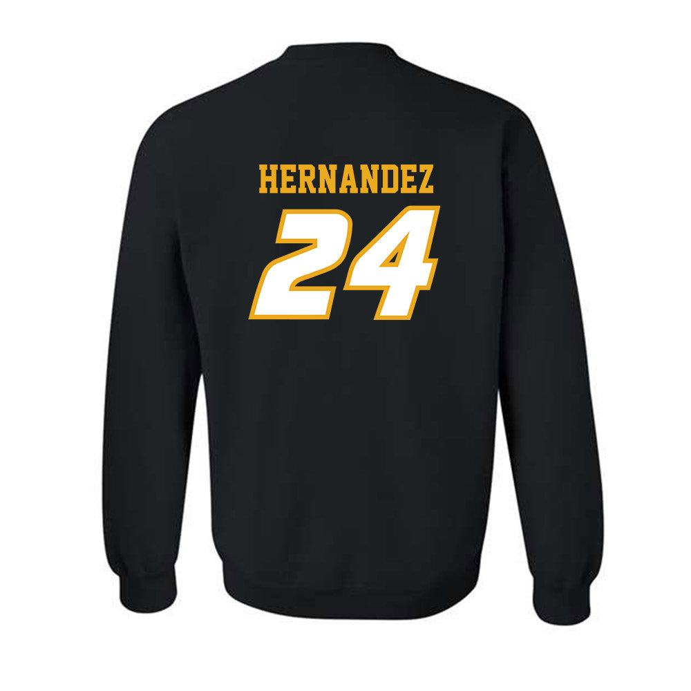 Missouri - NCAA Baseball : Jedier Hernandez - Crewneck Sweatshirt-1