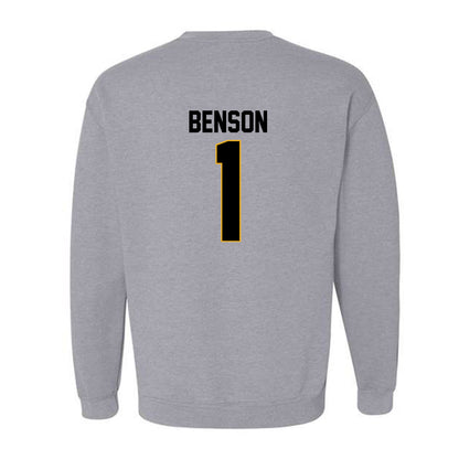 Missouri - NCAA Baseball : Cameron Benson - Classic Shersey Crewneck Sweatshirt-1