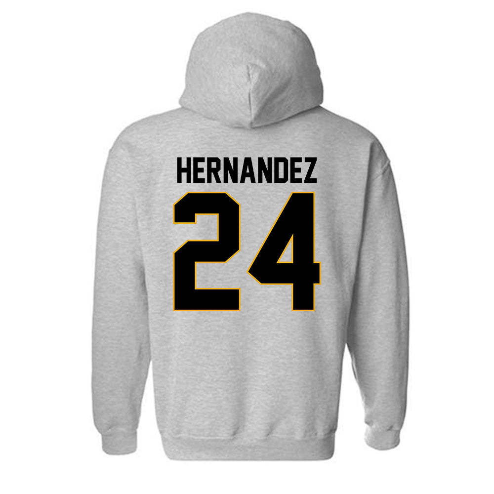 Missouri - NCAA Baseball : Jedier Hernandez - Hooded Sweatshirt-1