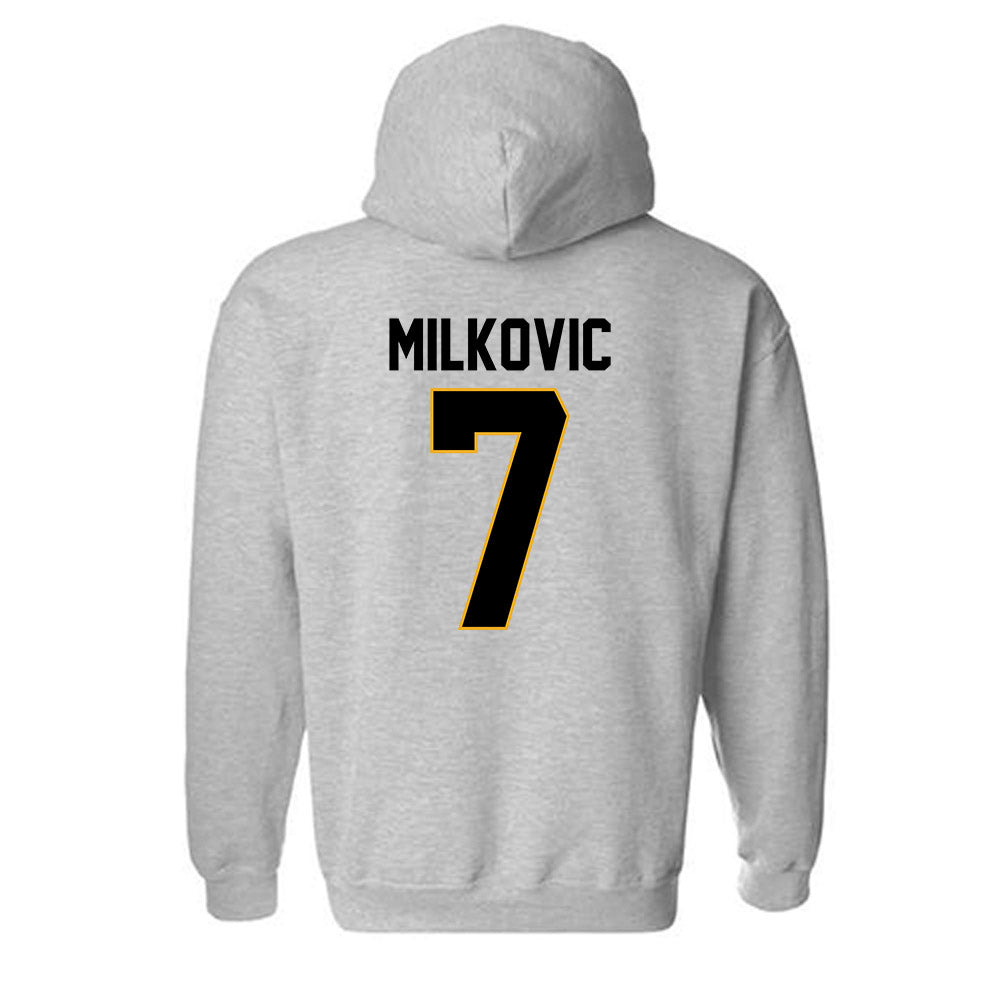 Missouri - NCAA Women's Basketball : Lucija Milkovic - Classic Shersey Hooded Sweatshirt-1