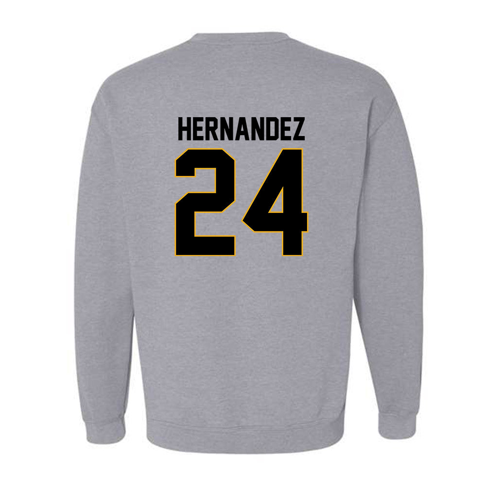 Missouri - NCAA Baseball : Jedier Hernandez - Crewneck Sweatshirt-1