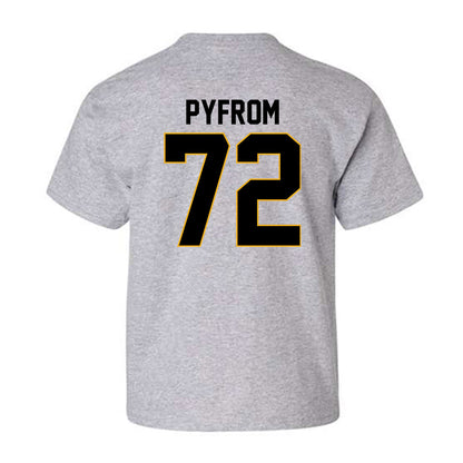 Missouri - NCAA Football : Caleb Pyfrom - Youth T-Shirt-1