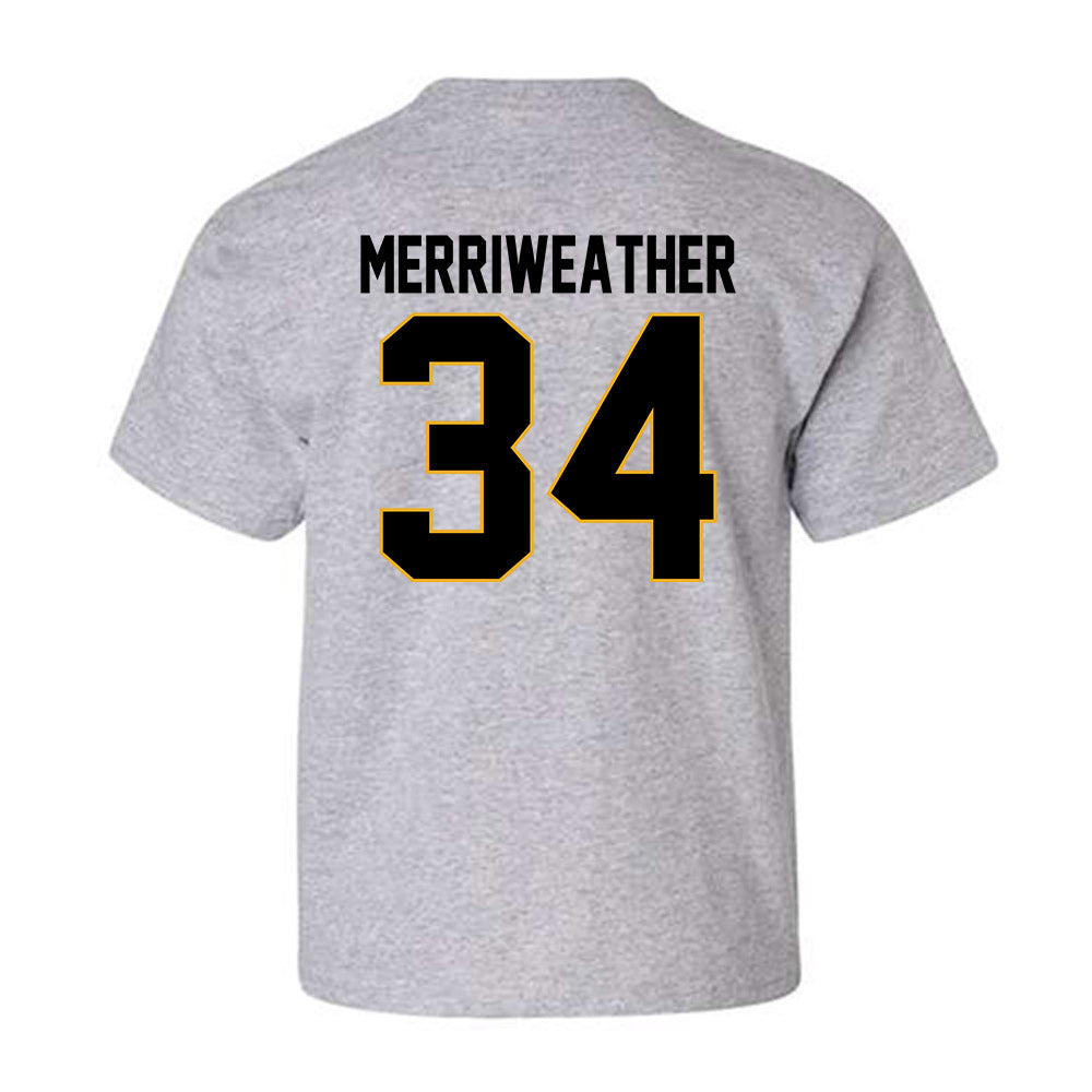 Missouri - NCAA Football : Ricardo Merriweather - Youth T-Shirt-1