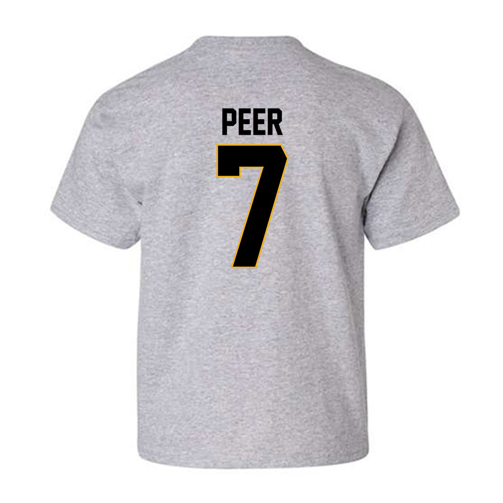 Missouri - NCAA Baseball : Kaden Peer - Classic Shersey Youth T-Shirt-1