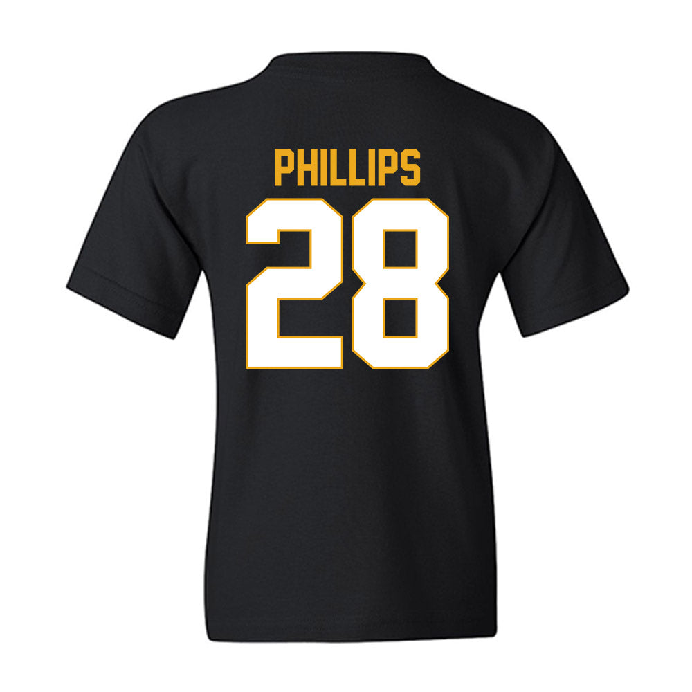 Missouri - NCAA Softball : Chan'tice Phillips - Youth T-Shirt-1