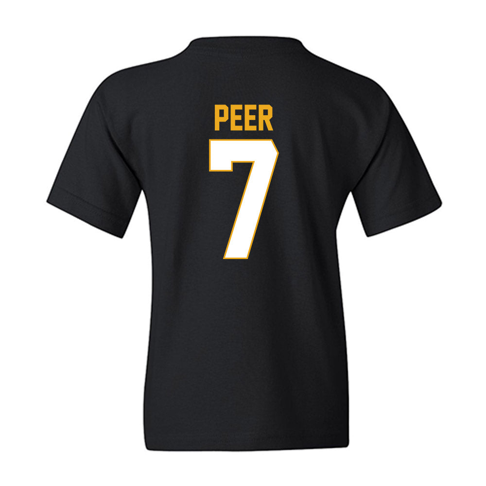 Missouri - NCAA Baseball : Kaden Peer - Youth T-Shirt-1