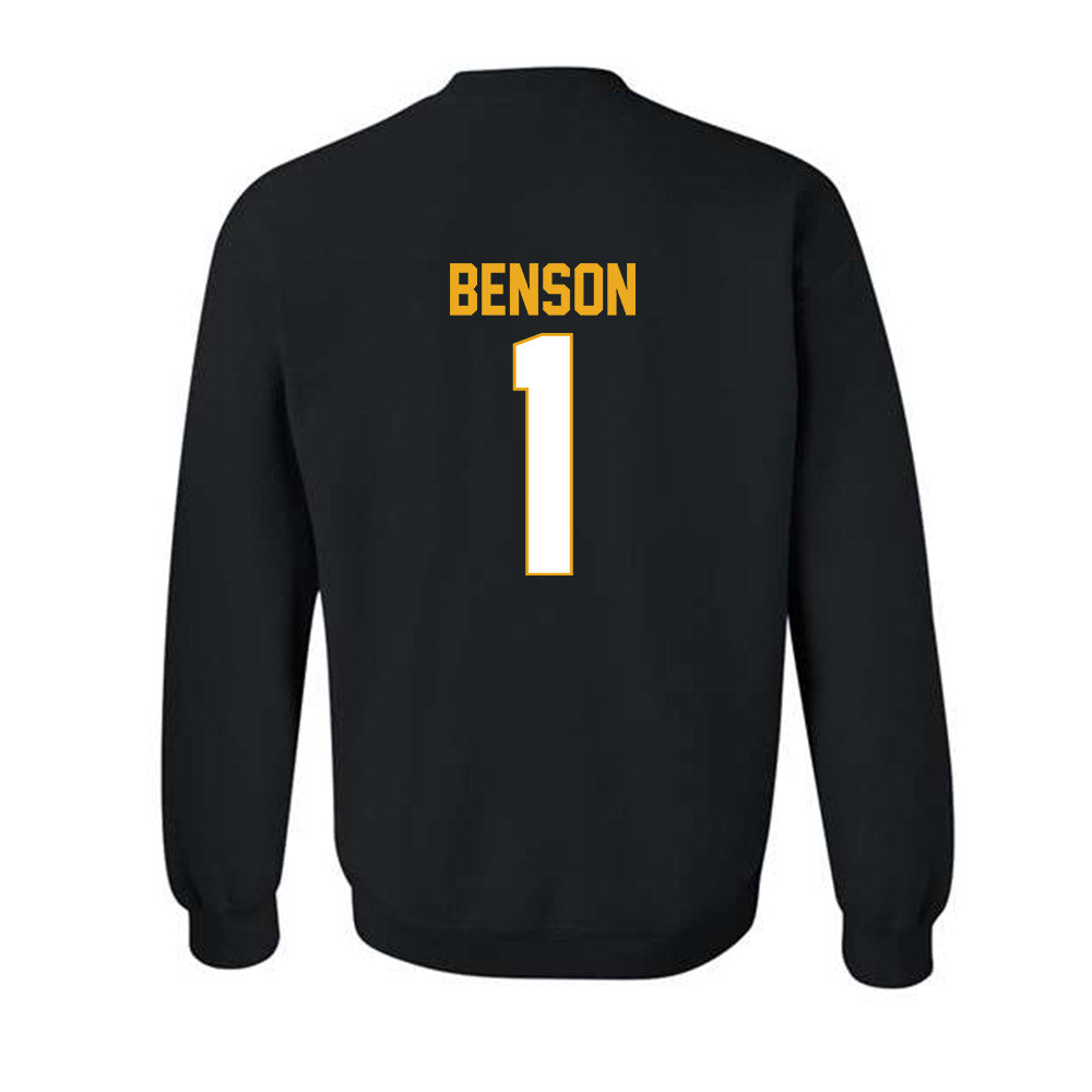 Missouri - NCAA Baseball : Cameron Benson - Crewneck Sweatshirt-1