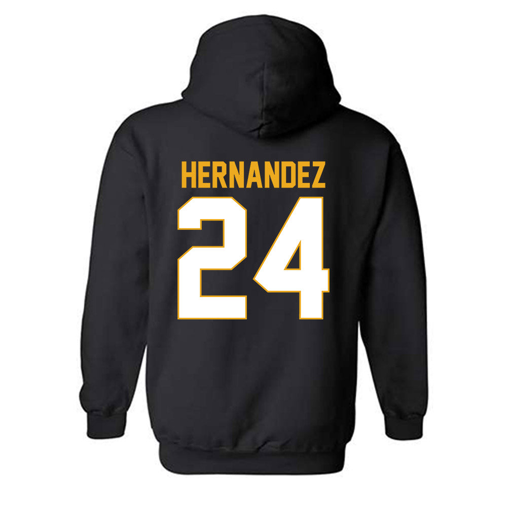 Missouri - NCAA Baseball : Jedier Hernandez - Hooded Sweatshirt-1