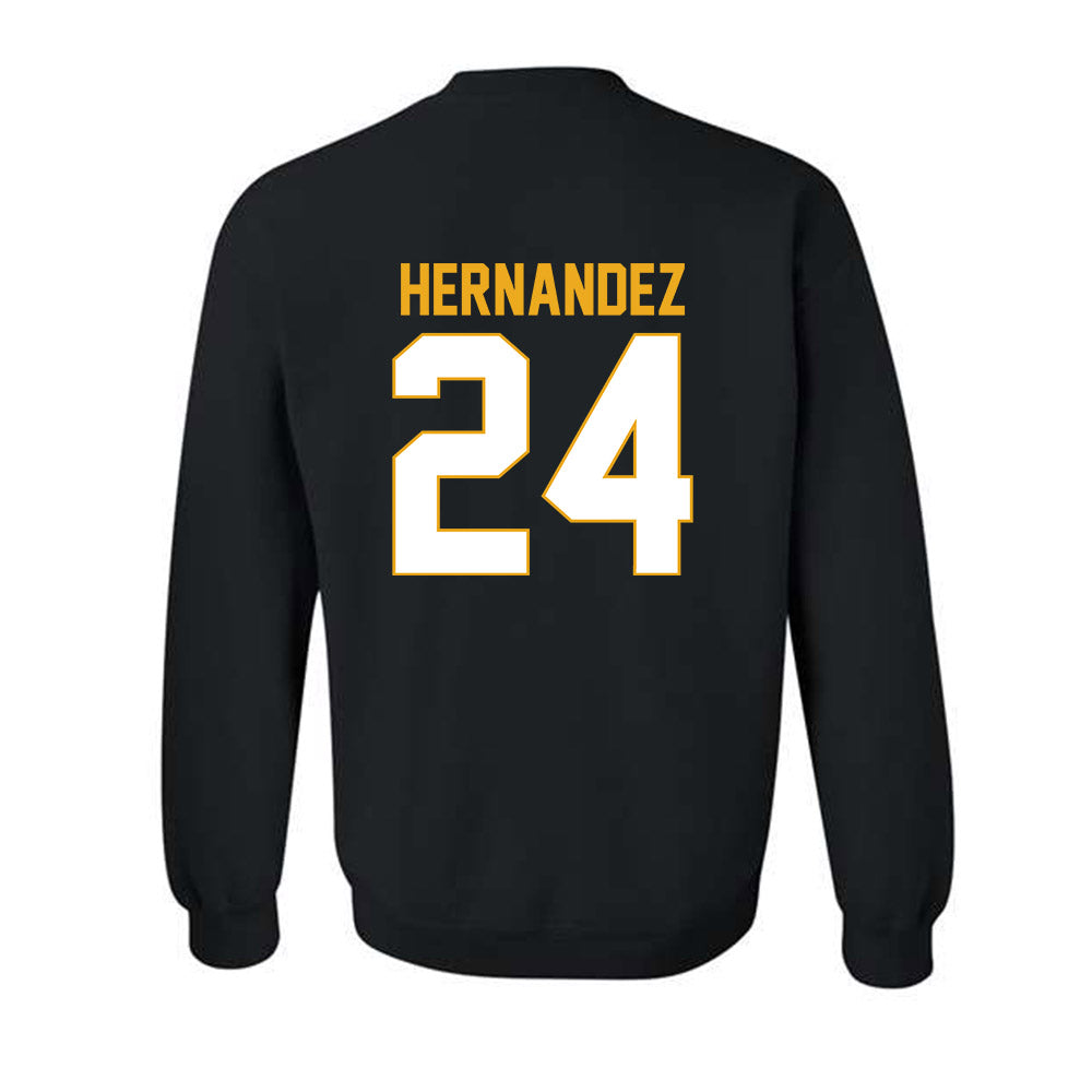 Missouri - NCAA Baseball : Jedier Hernandez - Crewneck Sweatshirt-1