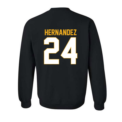 Missouri - NCAA Baseball : Jedier Hernandez - Crewneck Sweatshirt-1