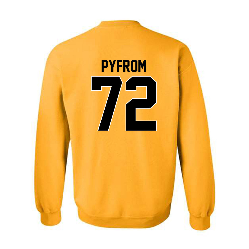 Missouri - NCAA Football : Caleb Pyfrom - Crewneck Sweatshirt-1