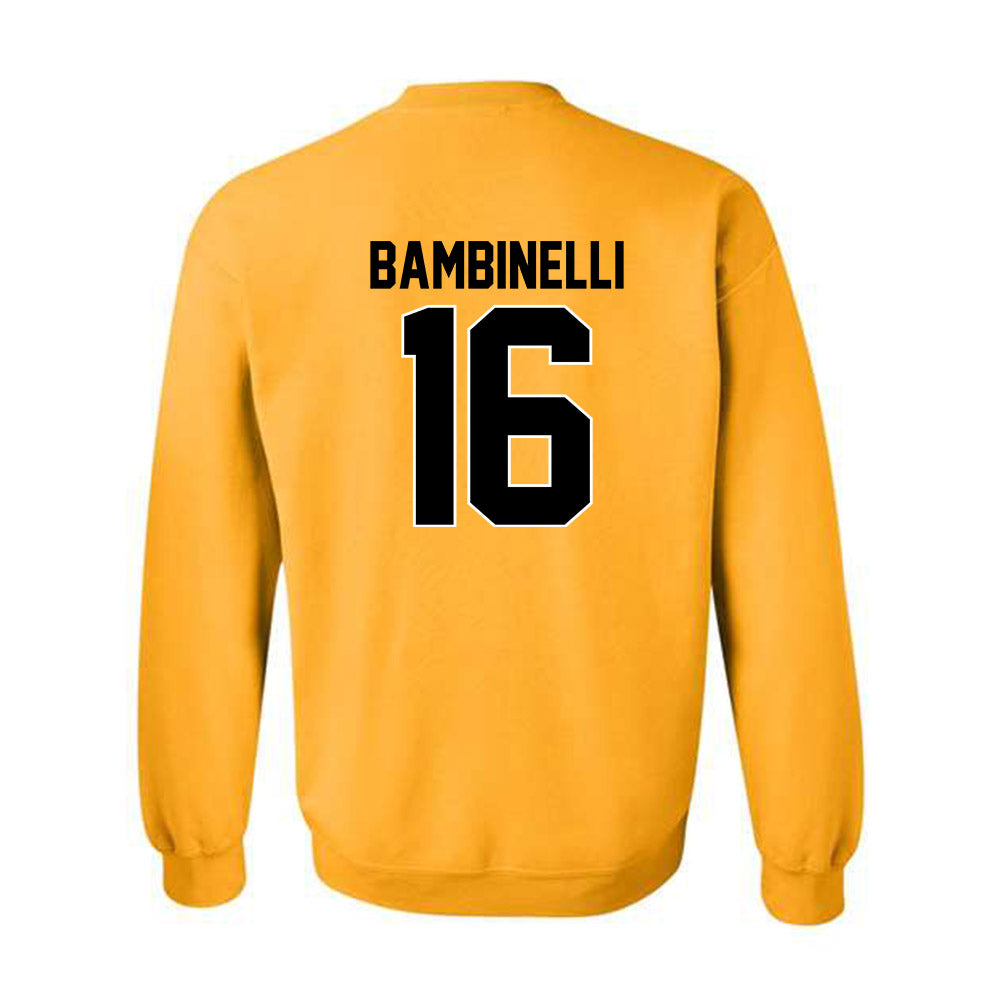 Missouri - NCAA Wrestling : Dominic Bambinelli - Crewneck Sweatshirt-1