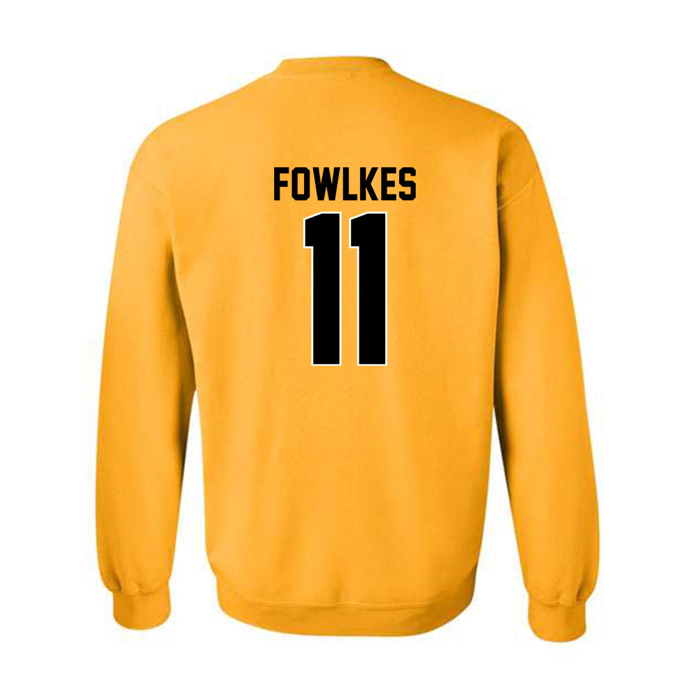 Missouri - NCAA Football : DaMarion Fowlkes - Classic Shersey Crewneck Sweatshirt-1