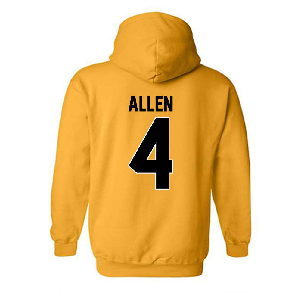 Missouri - NCAA Men's Basketball : Marcus Allen - Hooded Sweatshirt-1