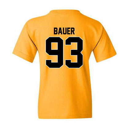 Missouri - NCAA Football : Luke Bauer - Youth T-Shirt-1