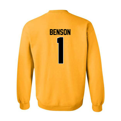 Missouri - NCAA Baseball : Cameron Benson - Crewneck Sweatshirt-1