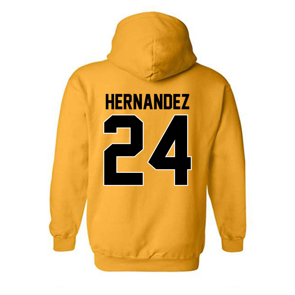 Missouri - NCAA Baseball : Jedier Hernandez - Hooded Sweatshirt-1