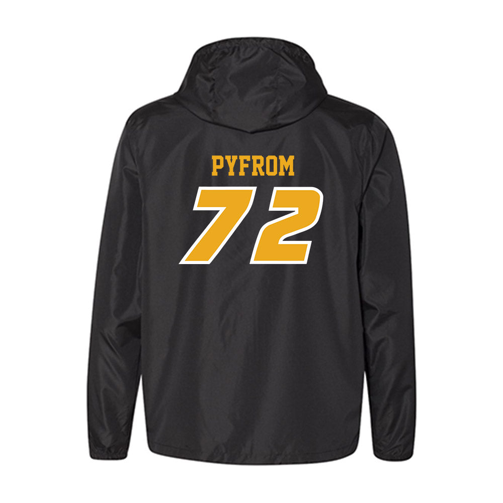 Missouri - NCAA Football : Caleb Pyfrom - Windbreaker-1