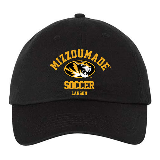 Missouri - NCAA Women's Soccer : Jessica Larson - Dad Hat-0