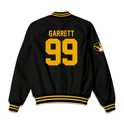 Missouri - NCAA Baseball : Miles Garrett - Bomber Jacket-1