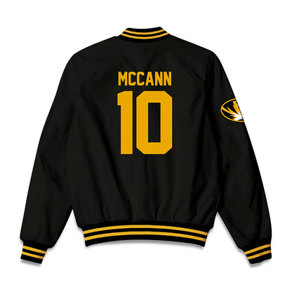 Missouri - NCAA Softball : Marissa McCann - Bomber Jacket-1