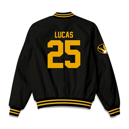 Missouri - NCAA Baseball : Brock Lucas - Bomber Jacket-1