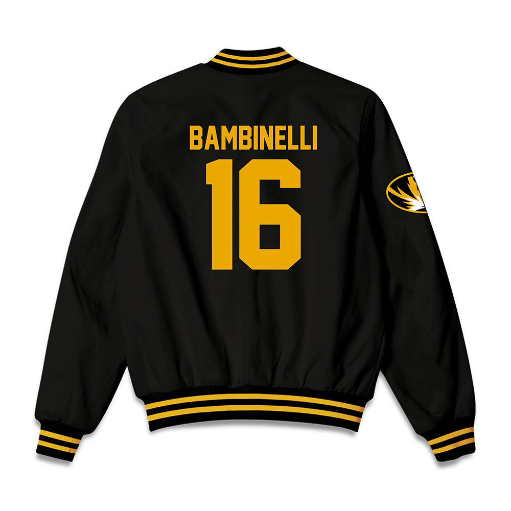 Missouri - NCAA Wrestling : Dominic Bambinelli - Bomber Jacket-1