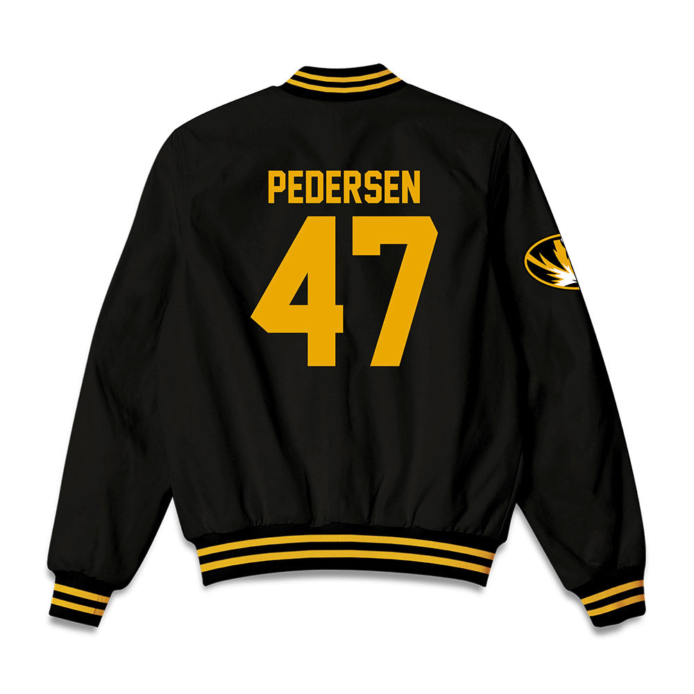 Missouri - NCAA Baseball : Ben Pedersen - Bomber Jacket-1