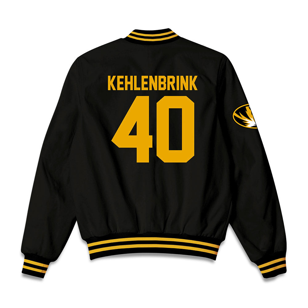 Missouri - NCAA Baseball : Brady Kehlenbrink - Bomber Jacket-1