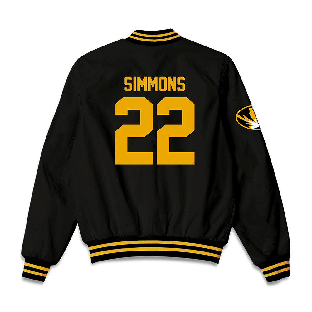 Missouri - NCAA Women's Soccer : Kylee Simmons - Bomber Jacket-1