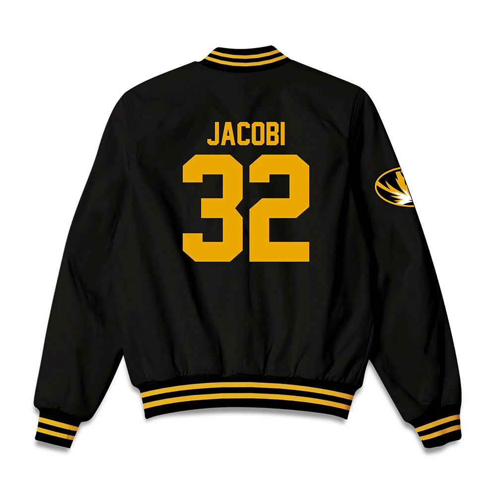 Missouri - NCAA Baseball : Kaden Jacobi - Bomber Jacket-1