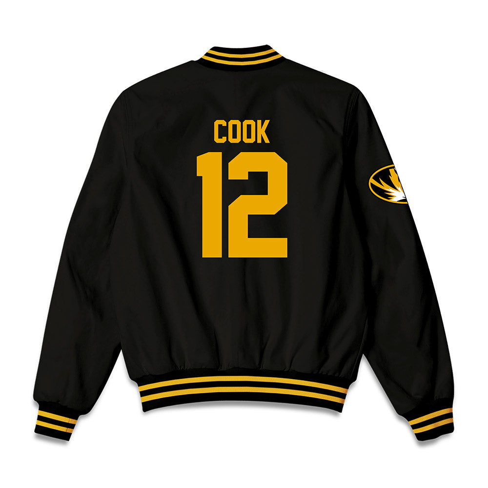 Missouri - NCAA Football : Brady Cook - Bomber Jacket-1