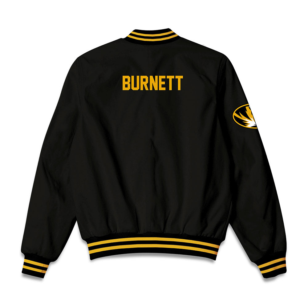 Missouri - NCAA Women's Track & Field : Alicia Burnett - Bomber Jacket-1