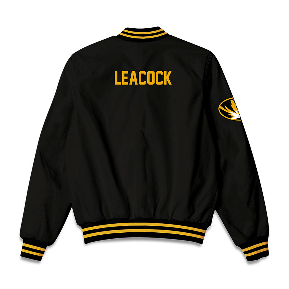 Missouri - NCAA Men's Track & Field : Dillon Leacock - Bomber Jacket-1