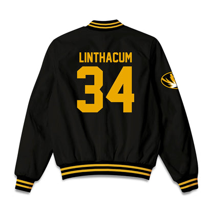 Missouri - NCAA Women's Basketball : Hannah Linthacum - Bomber Jacket-1