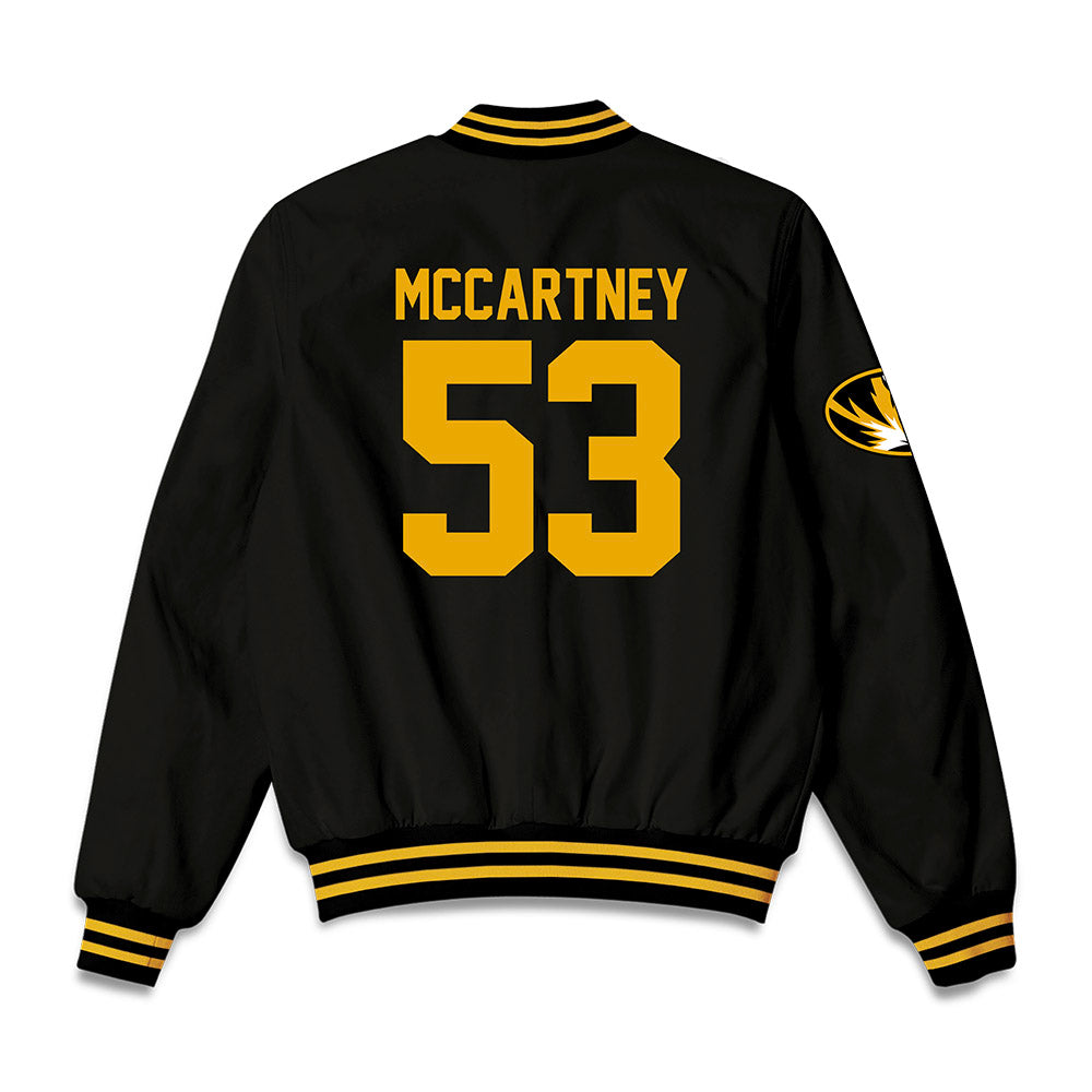 Missouri - NCAA Baseball : Seth McCartney - Bomber Jacket-1