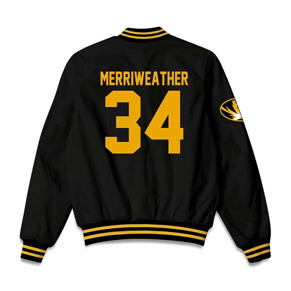 Missouri - NCAA Football : Ricardo Merriweather - Bomber Jacket-1