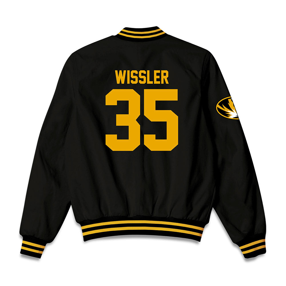 Missouri - NCAA Baseball : Daniel Wissler - Bomber Jacket-1