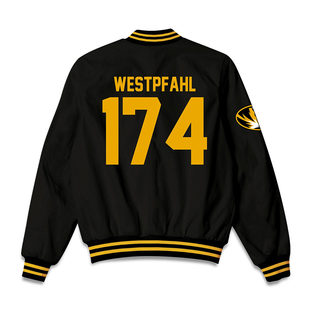 Missouri - NCAA Wrestling : Peyton Westpfahl - Bomber Jacket-1