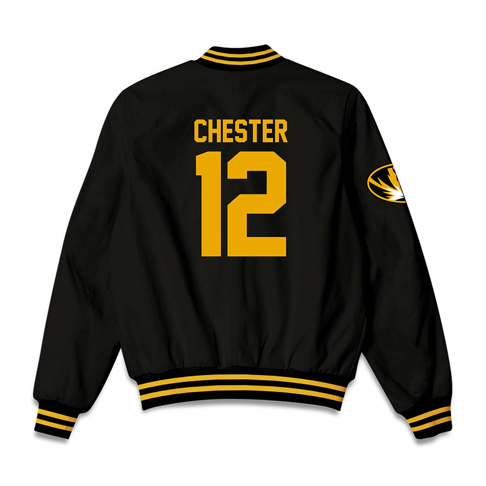 Missouri - NCAA Softball : Katie Chester - Bomber Jacket-1