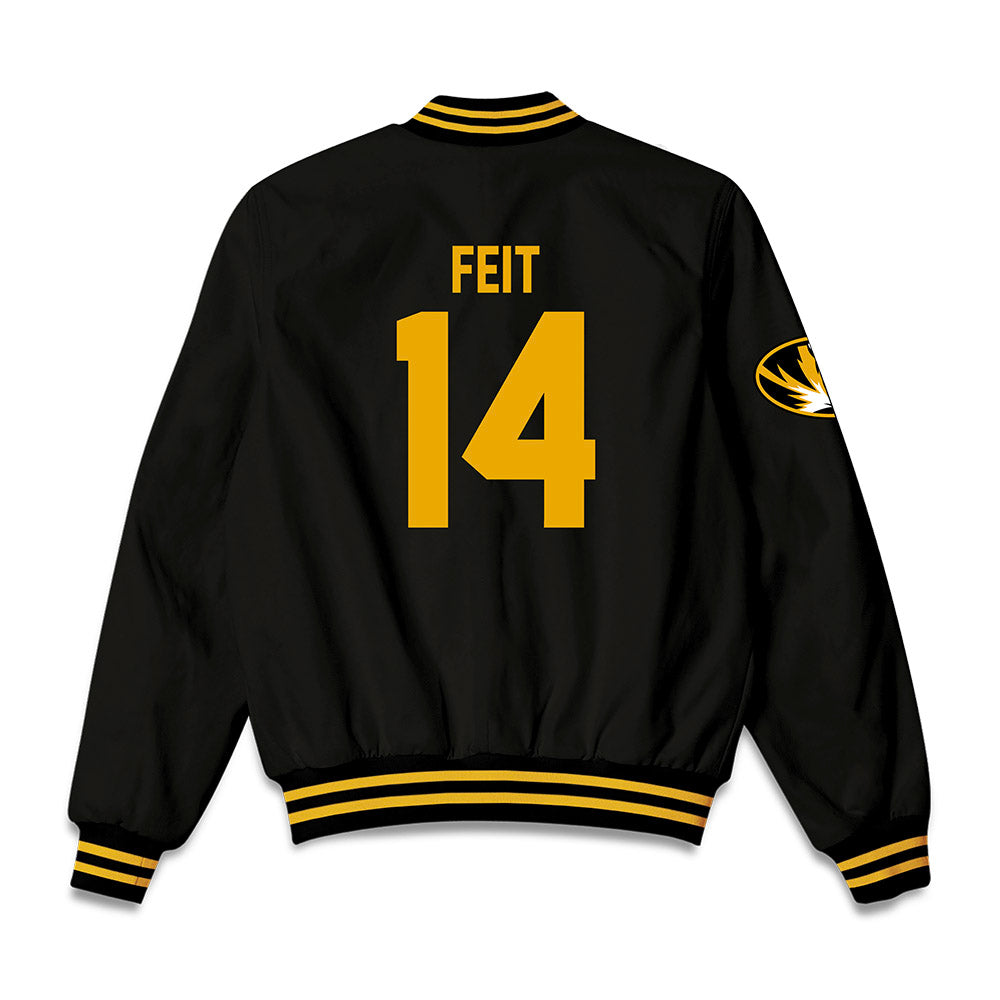 Missouri - NCAA Women's Basketball : Abby Feit - Bomber Jacket-1