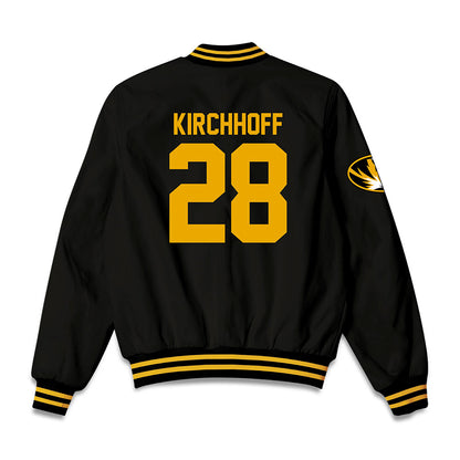 Missouri - NCAA Baseball : Josh Kirchhoff - Bomber Jacket-1
