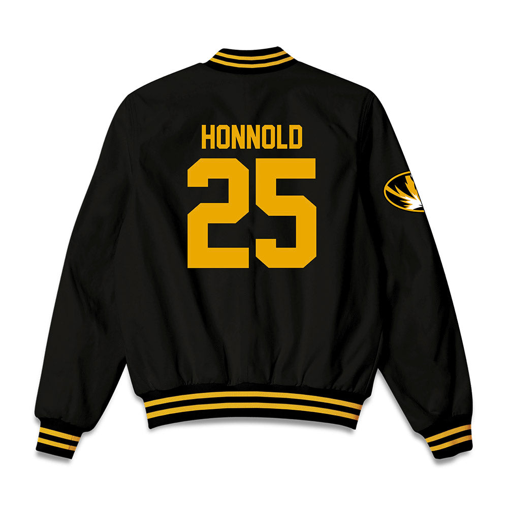 Missouri - NCAA Softball : Alex Honnold - Bomber Jacket-1