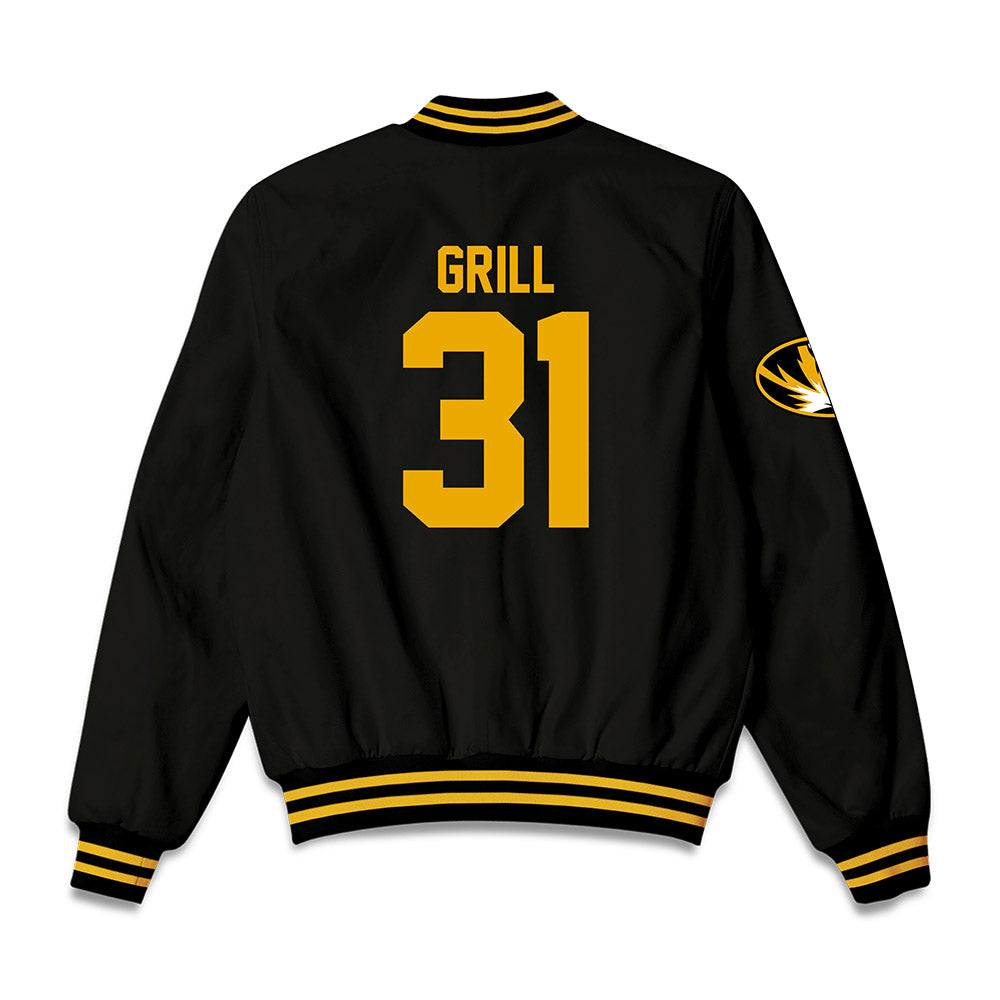 Missouri - NCAA Men's Basketball : Caleb Grill - Bomber Jacket-1